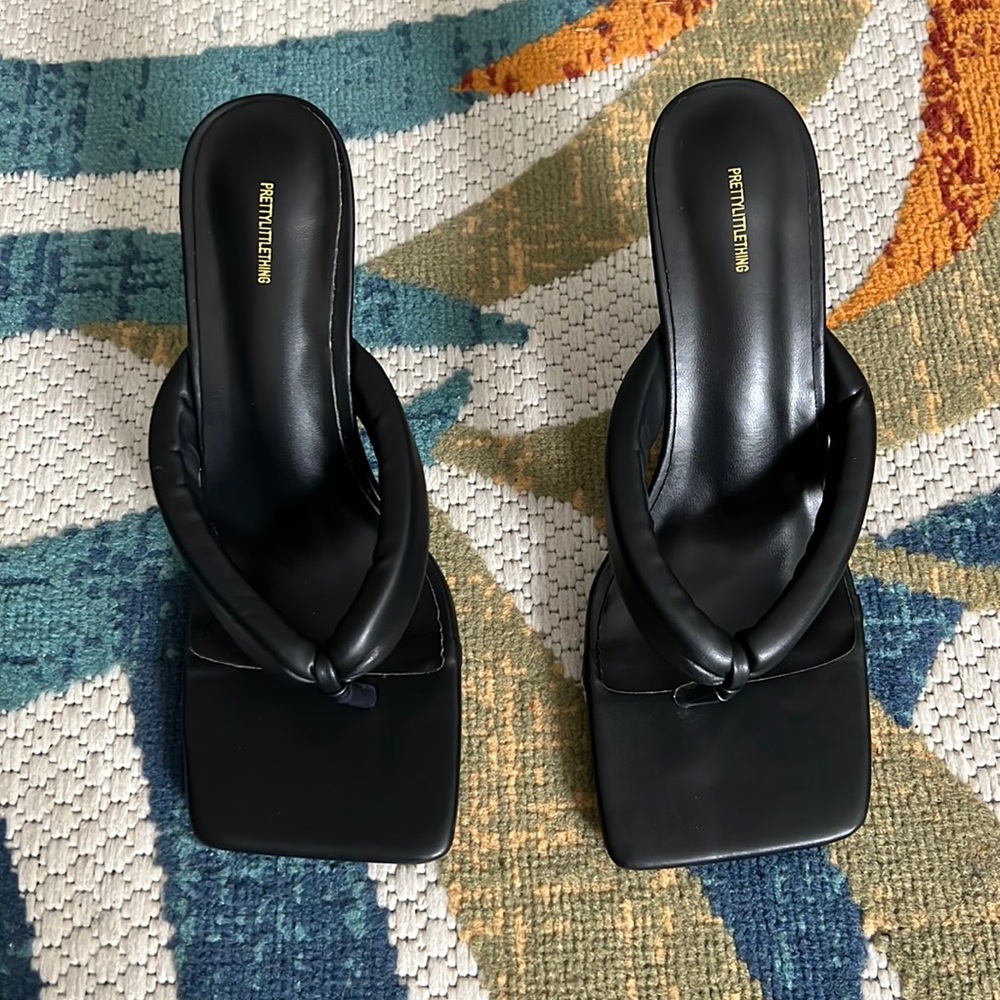 Mid Heeled Mules